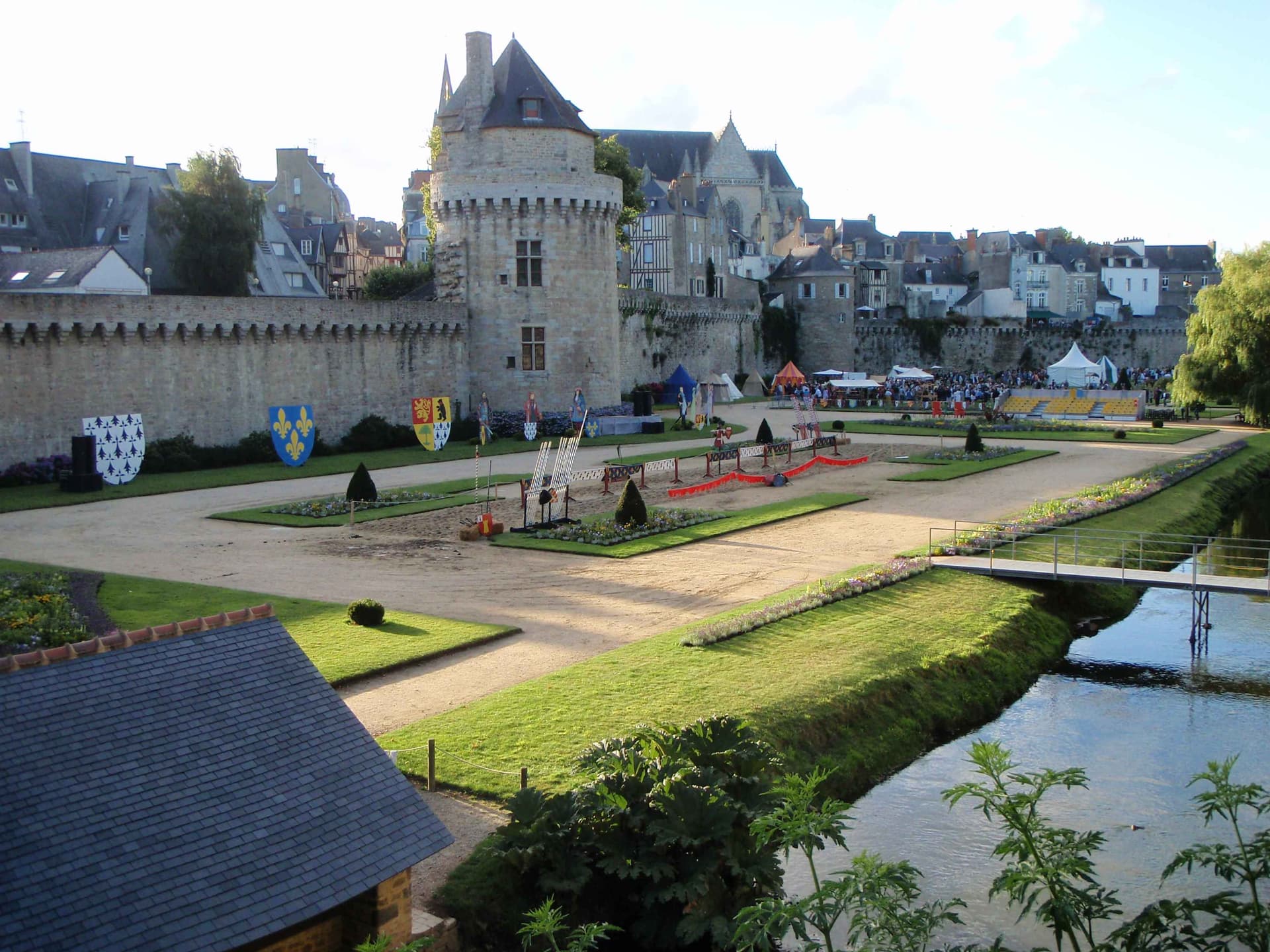 Vannes, historische Stadt im Morbihan