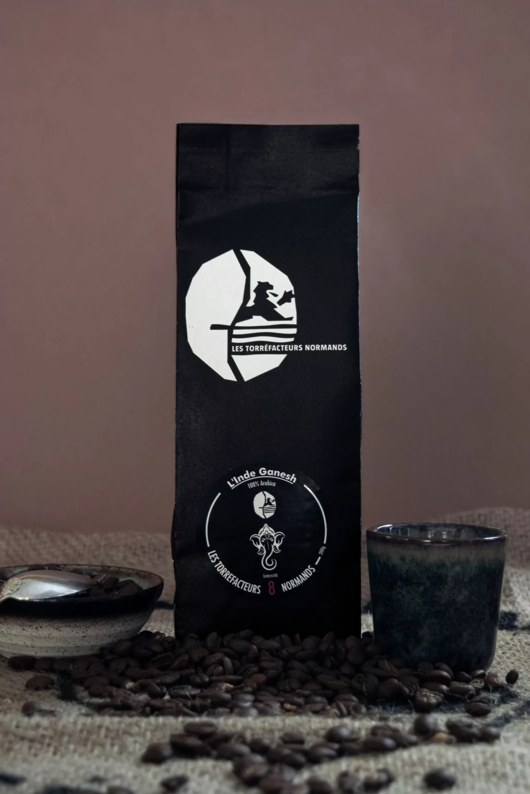 KAFFEE INDIEN GANESH 200 G GANZE BOHNE