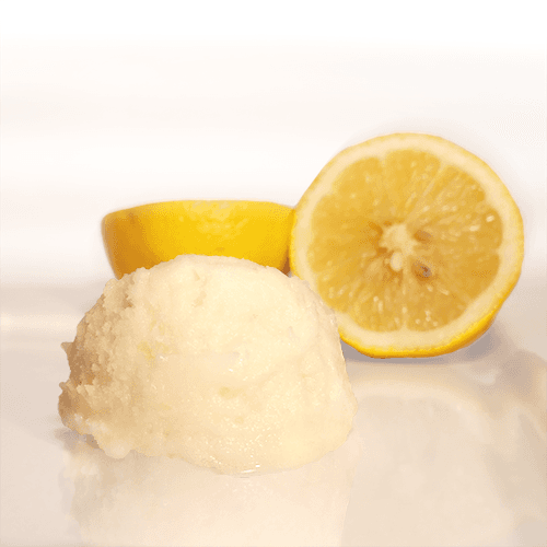 Zitronensorbet