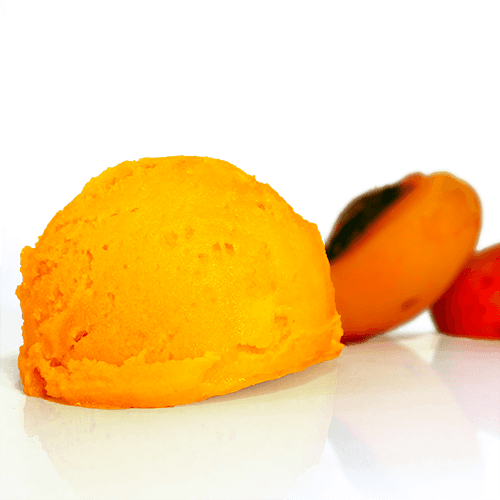Aprikosensorbet