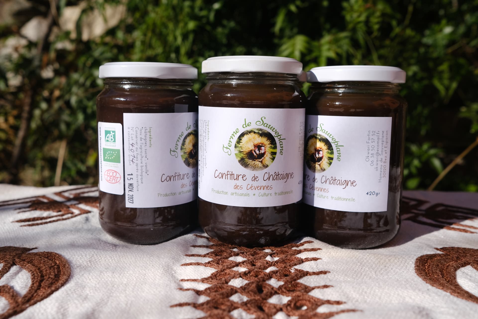 Bio-Esskastanienkonfitüre