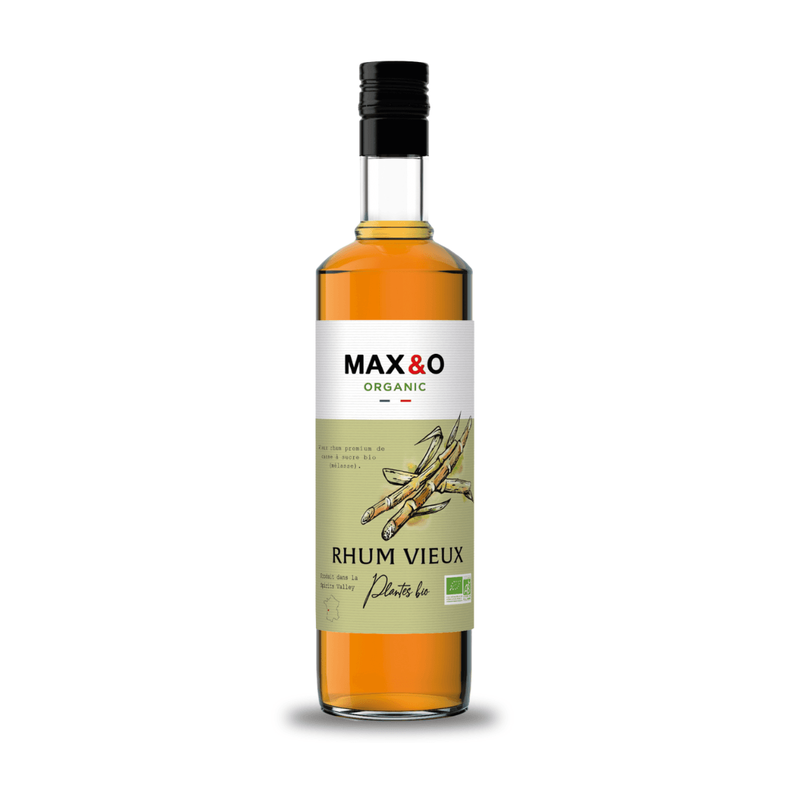 Max&O Alter Rum, bernsteinfarben