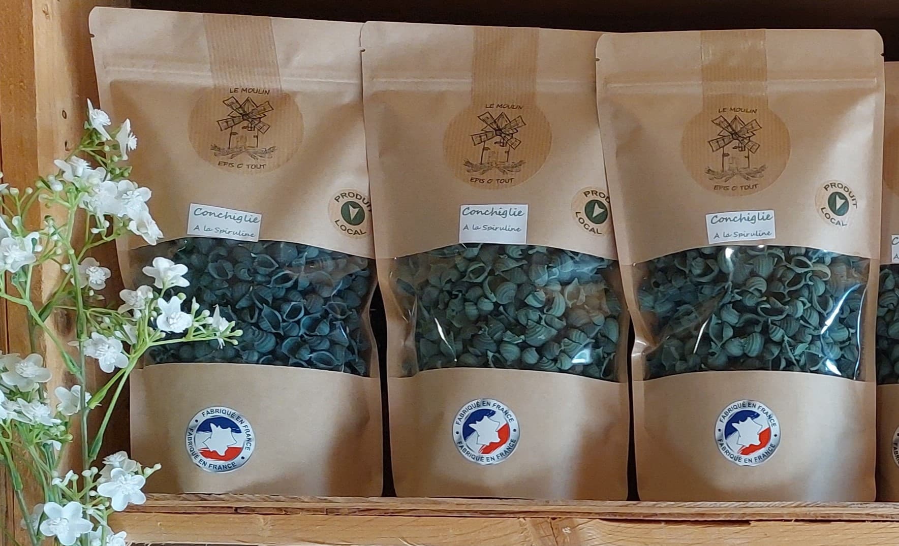 Conchiglie mit Spirulina, Foto 1 von 1