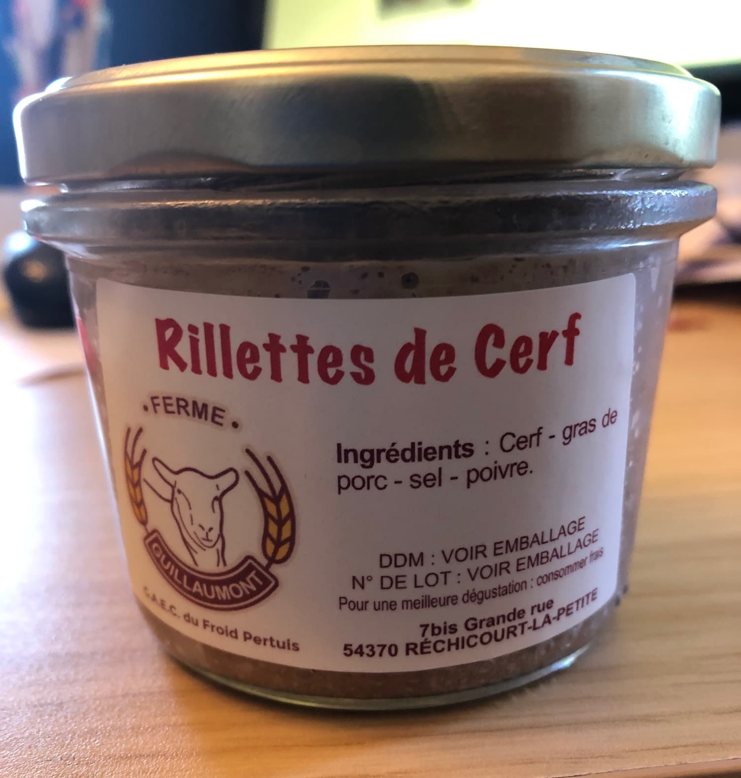 Hirsch-Rillettes, Foto 1 von 1