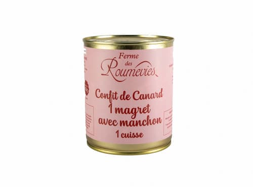1 Magret und 1 Entenkeule als Confit