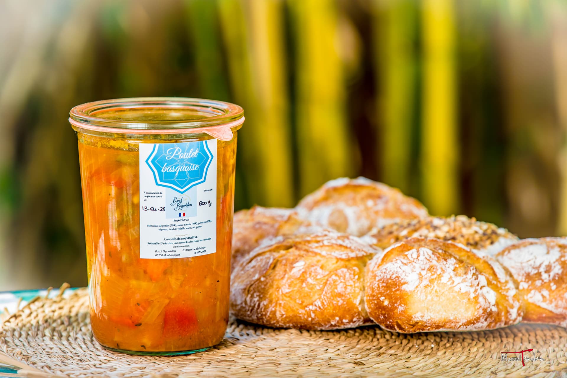 Poulet basquaise