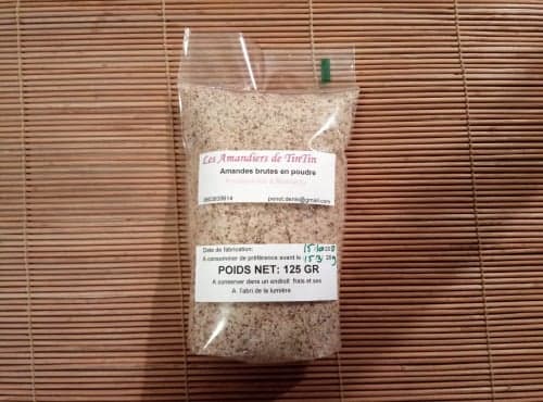 Naturbelassene gemahlene Mandeln