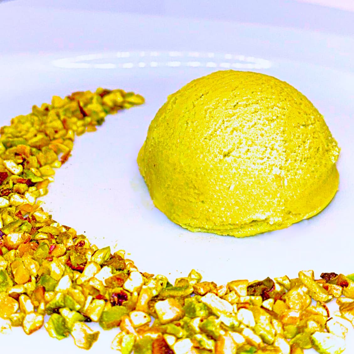 Pistazien-Eiscreme, Foto 1 von 1