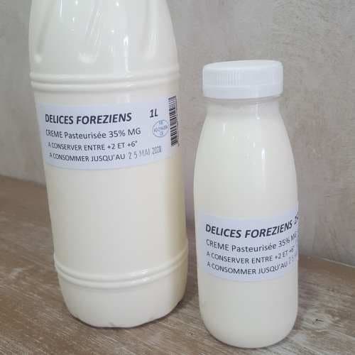 Pasteurisierte Sahne 35 % Fett