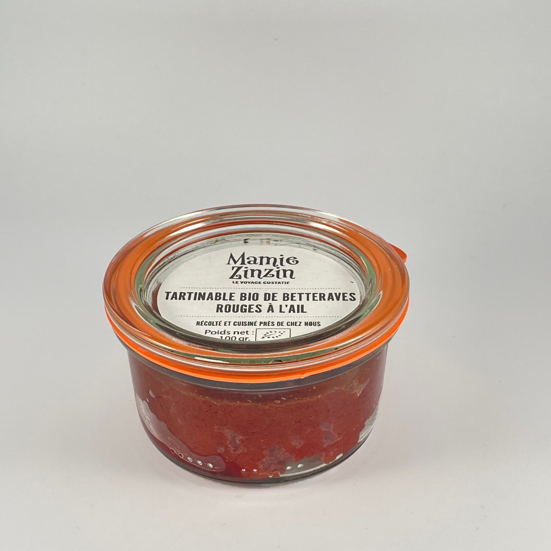 Bio-Rote-Bete-Aufstrich mit Knoblauch