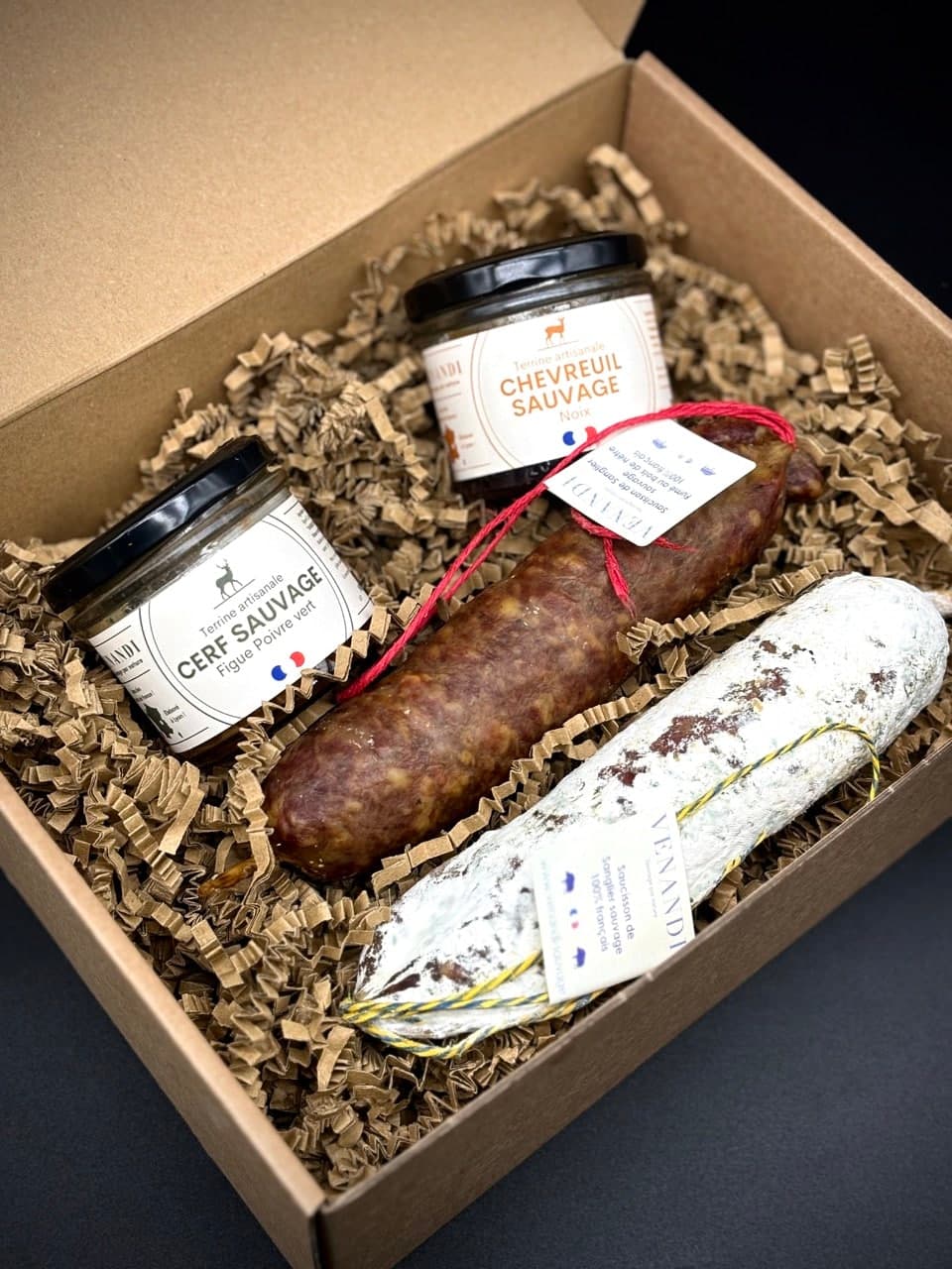 Geschenkbox „Le Classique“ – 4 Wildprodukte, Foto 1 von 2
