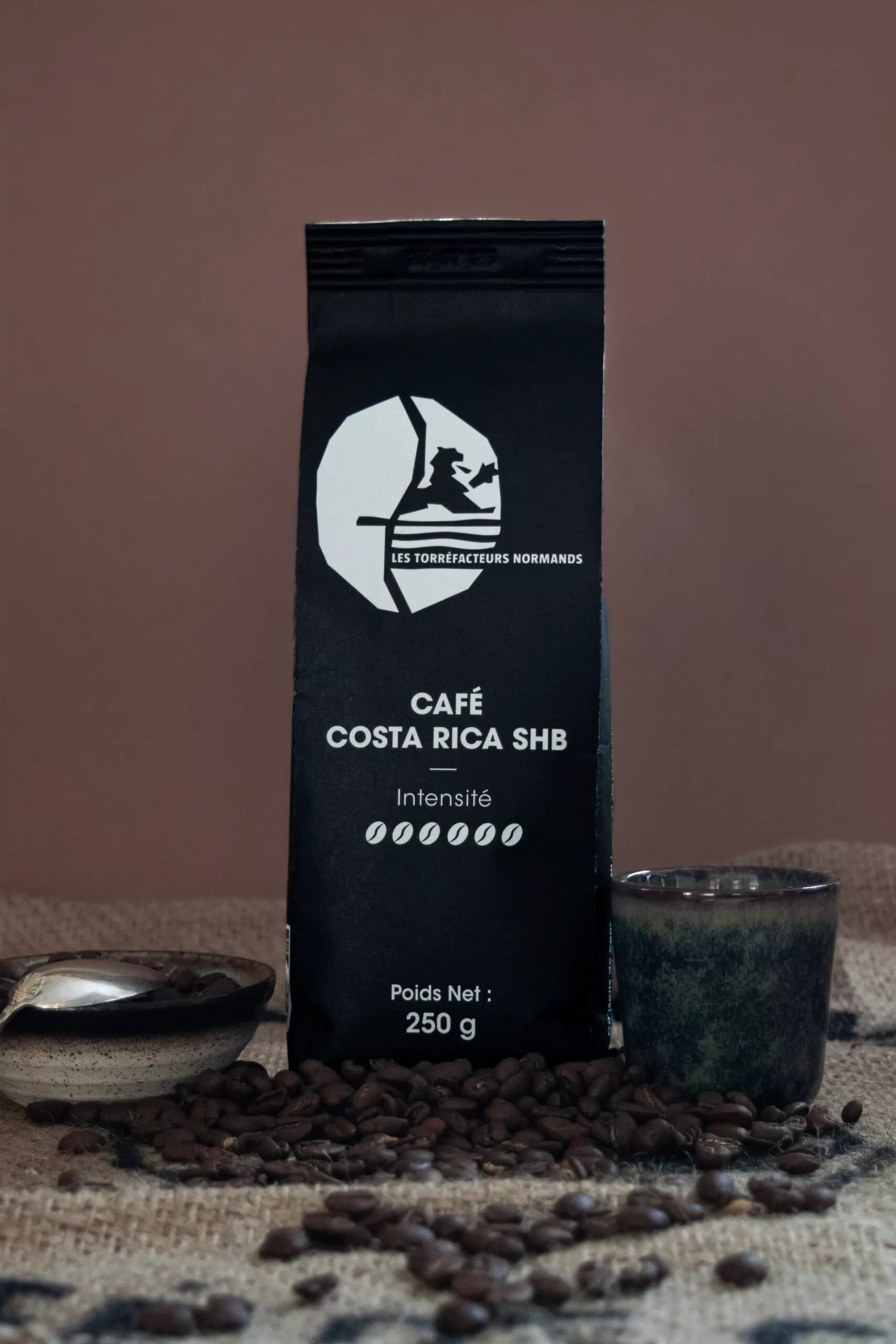 KAFFEE COSTA RICA 250 G GANZE BOHNE