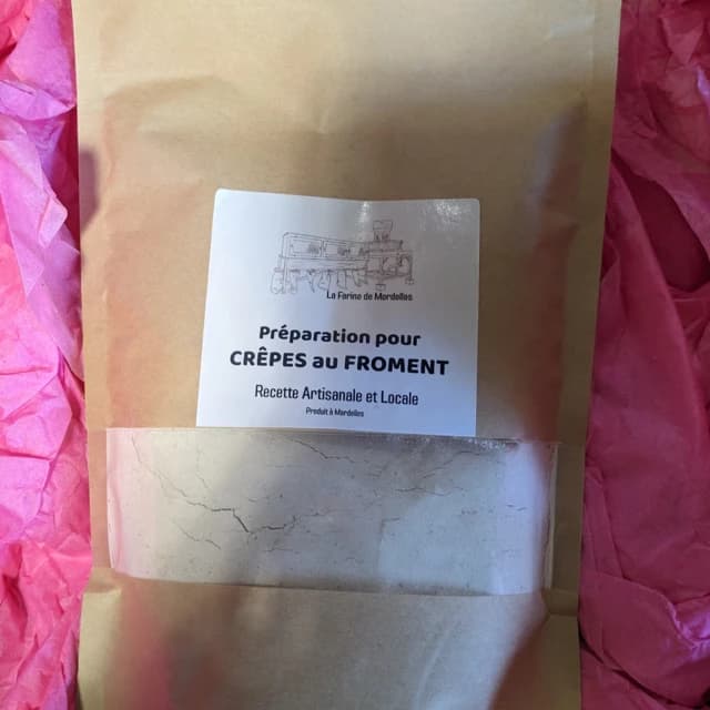 Backmischung für Weizen-Crêpes (für etwa 15 Crêpes)