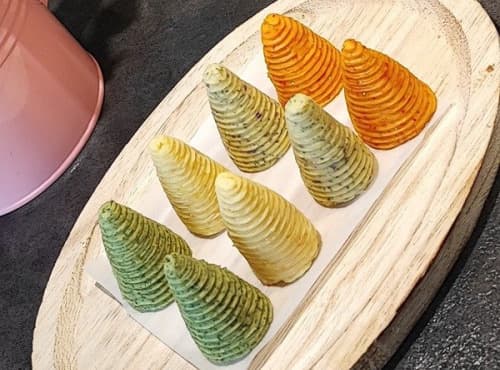 Butterkegel „Weihnachtsbäume“, Kollektion LAND (8 x 20 g)