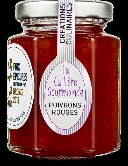 Confit aus ROTER PAPRIKA mit Chili