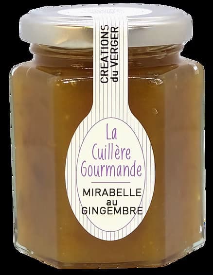 Konfitüre aus MIRABELLE de Lorraine mit Ingwer, Foto 1 von 1