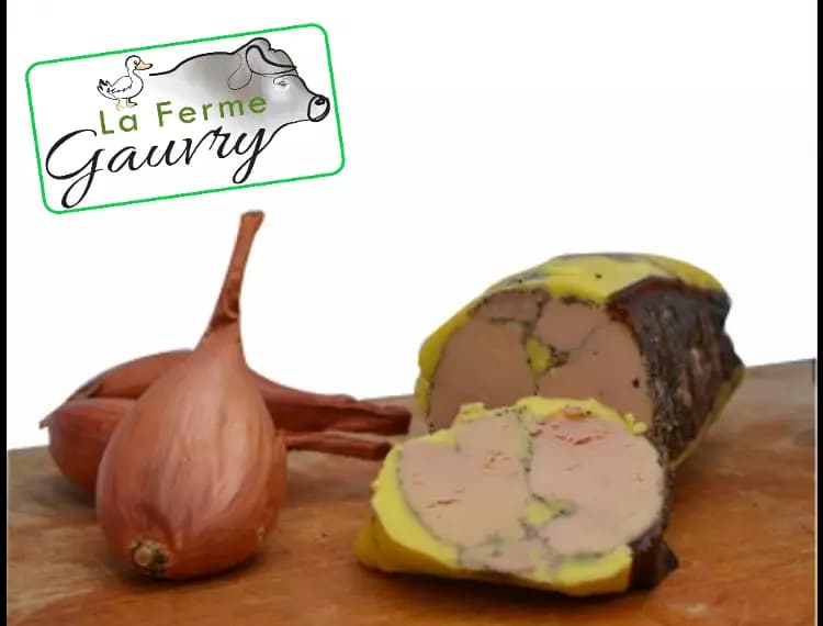 Foie gras mi-cuit (halbgegart) mit Pfeffer