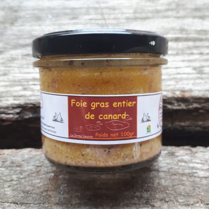 Foie gras entier von der Ente