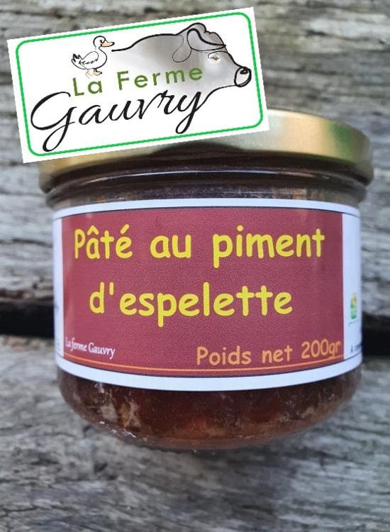 Entenpastete mit Piment d’Espelette