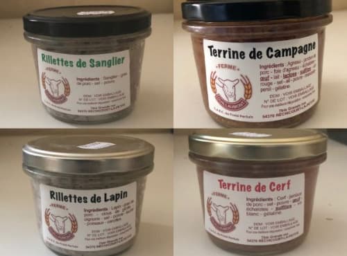 Terrinen- und Rillettes-Set vom Hof - 12 Gläser