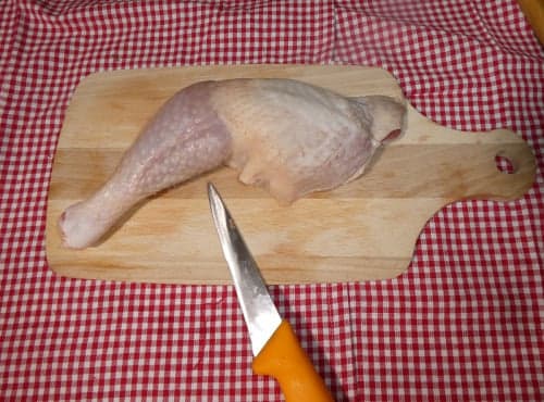 Keule vom Freilandhähnchen