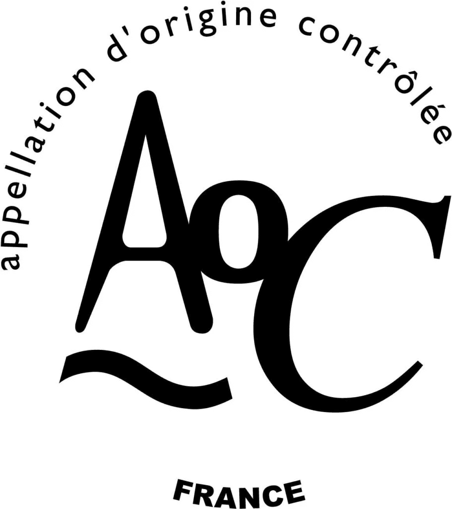 Logo du label Kontrollierte Ursprungsbezeichnung (AOC)